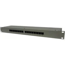 Patch panel Cat5 16 portos 19" rack